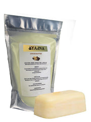Yajna cocoa butter for DIY creams, balms, and soaps.