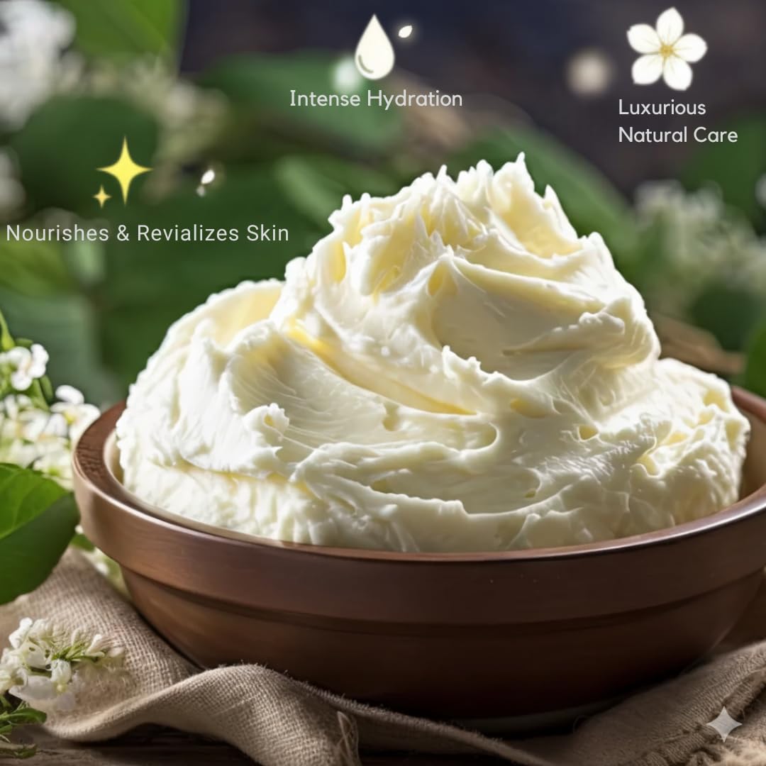 Yajna Mango Butter on face delivering gentle nourishment