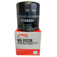 Yamaha oil filter 69J-13440-04-00 fits F250/F250B V6 models for durable maintenance.