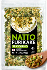 YAMASAN KYOTO UJI Natto Furikake front label showing packaging and branding for versatile meals