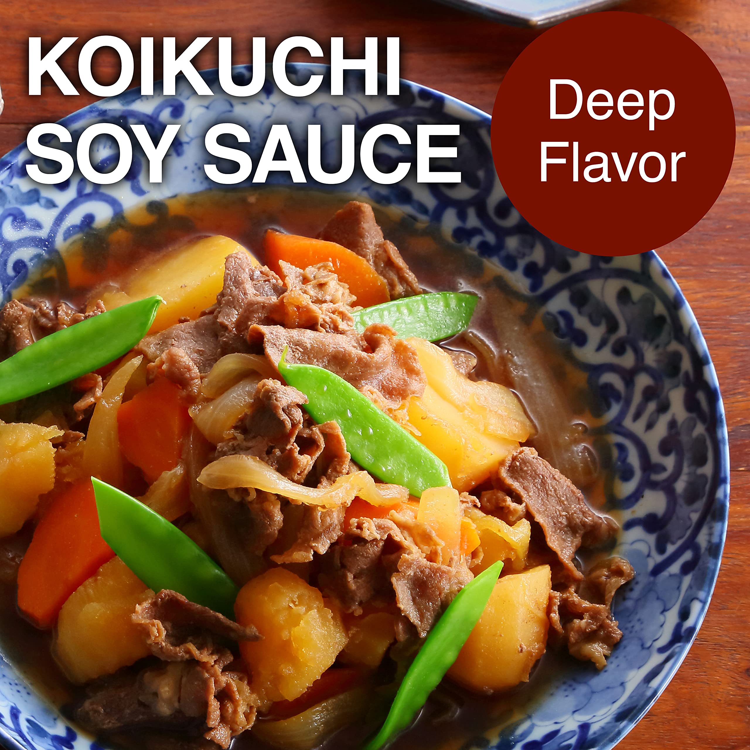 YAMASAN KYOTO UJI soy sauce drizzle enhances stir-fries' depth.