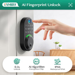 Yamiry app control interface enables remote access via the NICE DIGI app.
