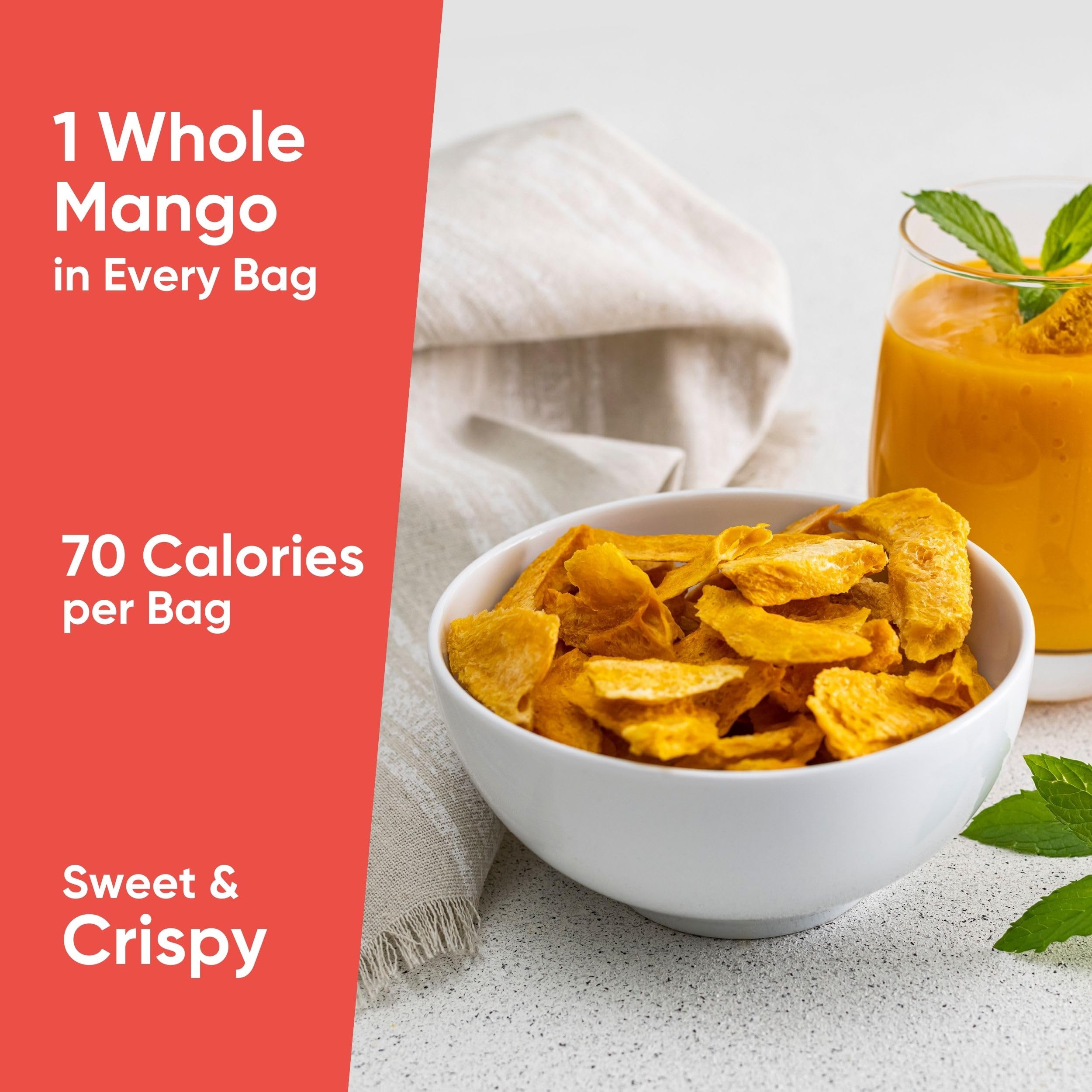 Yammy dragon fruit chips with bold color and crunch, perfect for lunch boxes.