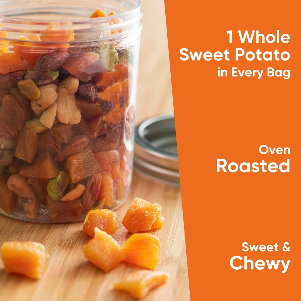 Yammy 100% mango slices highlight simple, sugar-free snacking.