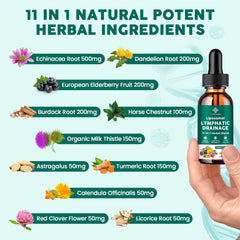 YANLUOBO ingredients label showing 11 herbs for balance
