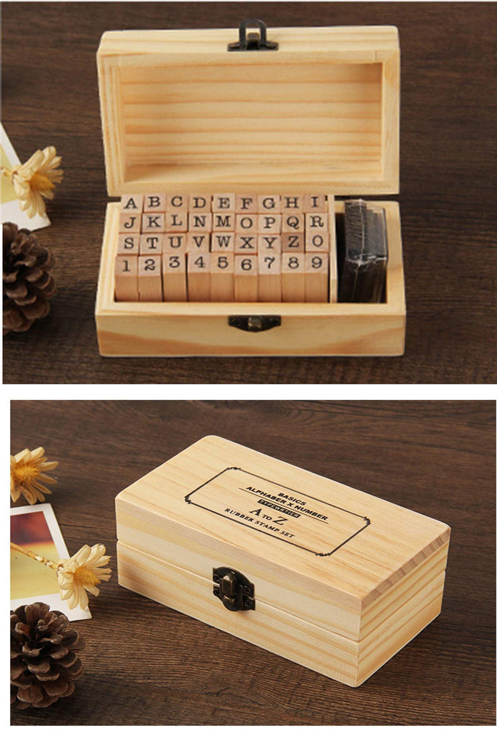 Yansanido wedding invitation stamps add subtle decorative accents