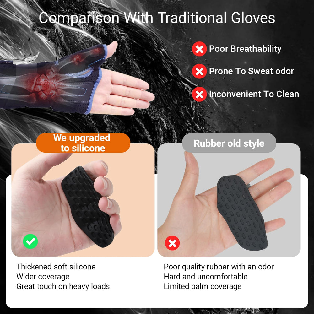 Yaoerlingjiu Rypt Grip gloves are easy to care for in any gym bag.