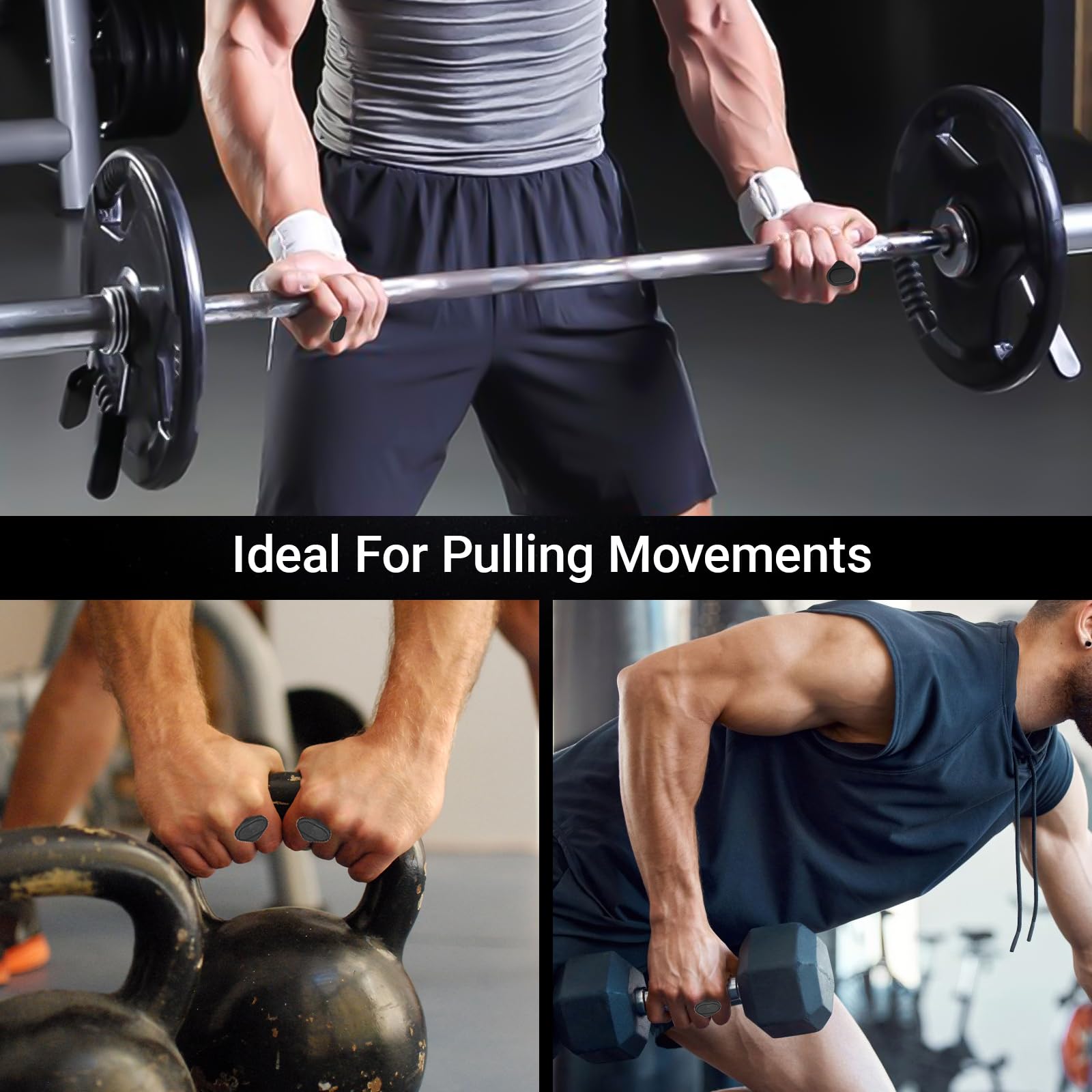 Yaoerlingjiu Rypt Grip fits varied gym equipment for versatile workouts.