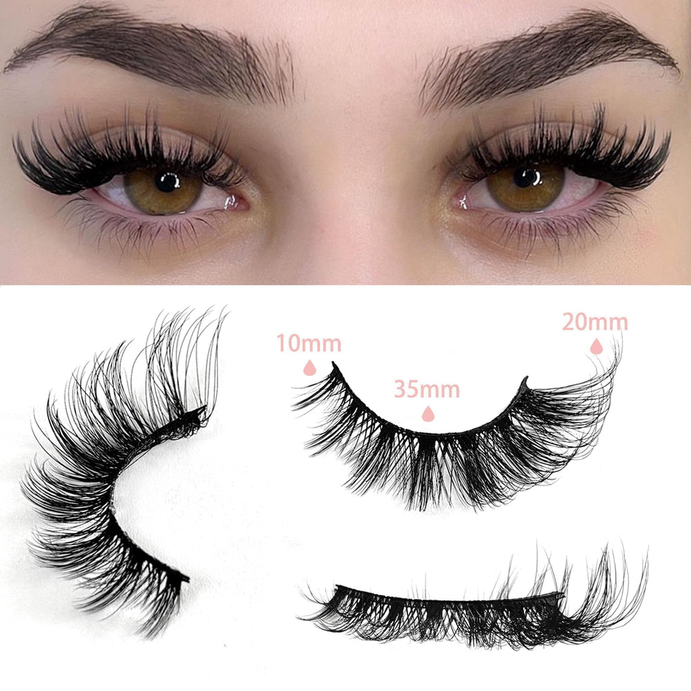 YASNAI fluffy fox tips lashes add length with a playful edge