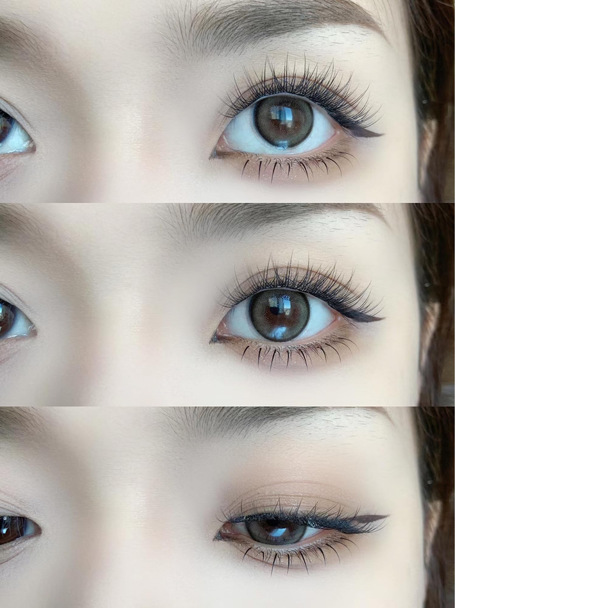 YASNAI lash clusters 11mm-36pieces create elongated, fluttery lashes with light-weight feel.