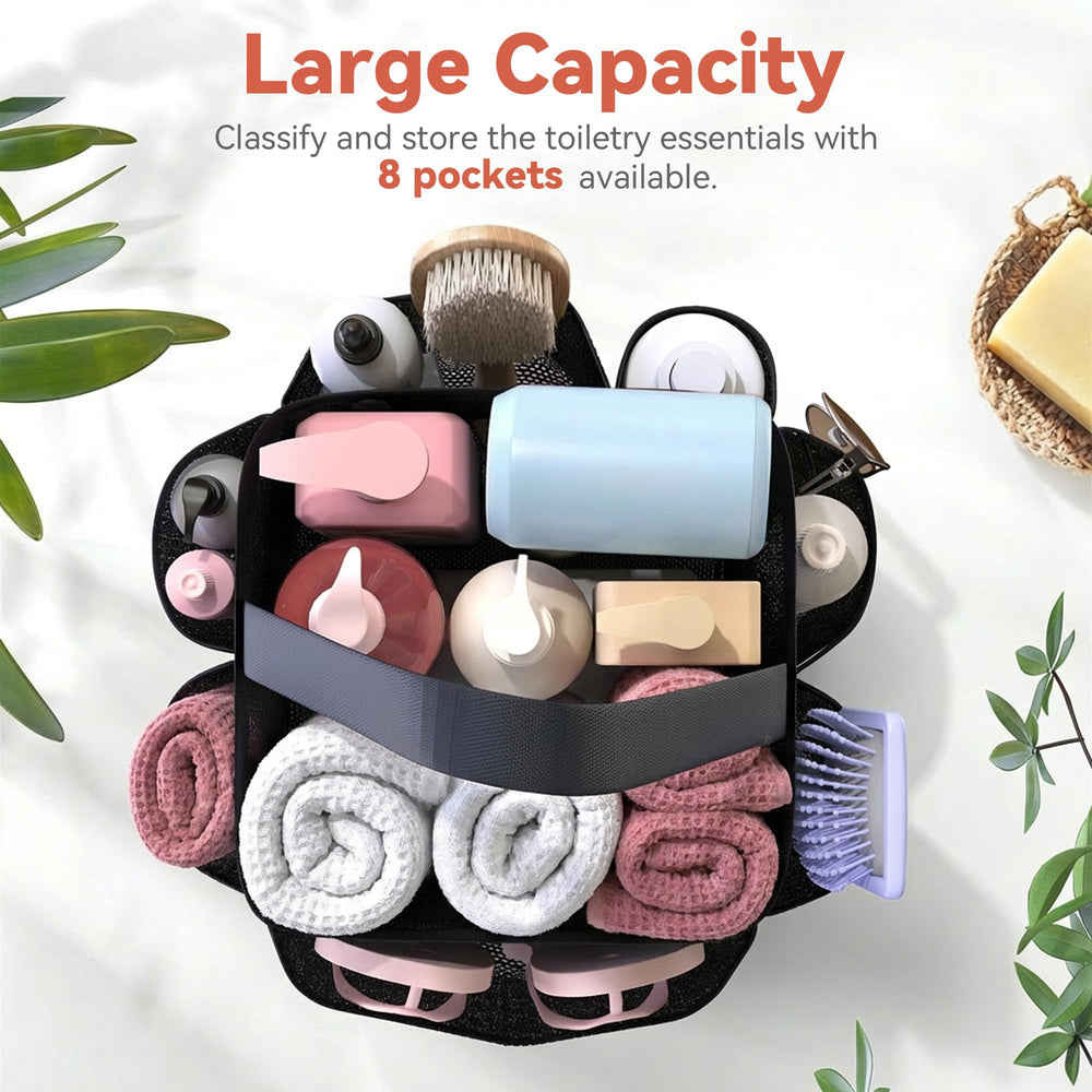 Breathable quick-drying mesh drains water after showers
