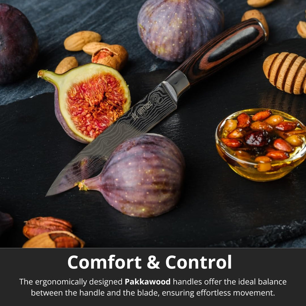 Yatoshi Knives 8-inch bread knife with serrated edge for clean slices