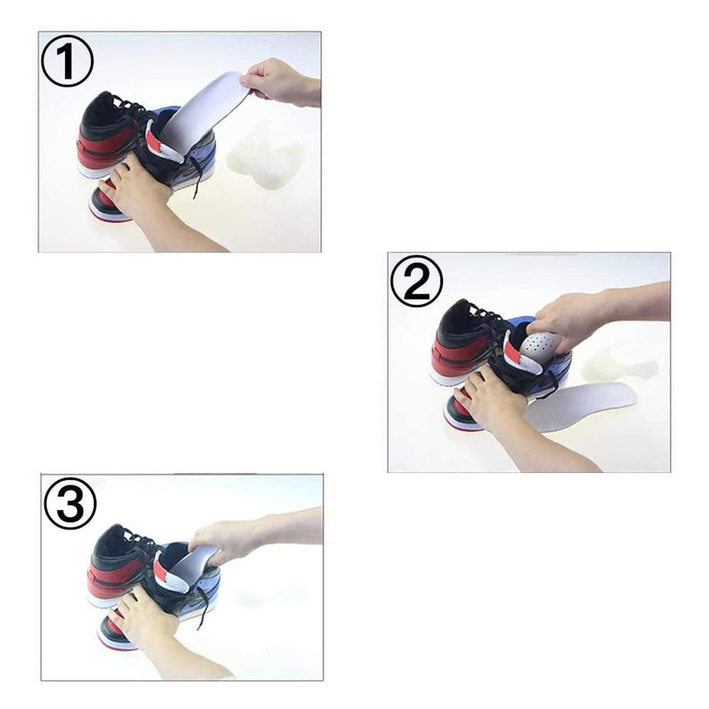 YAUNLEL crease protectors universal fit for many sneaker styles.