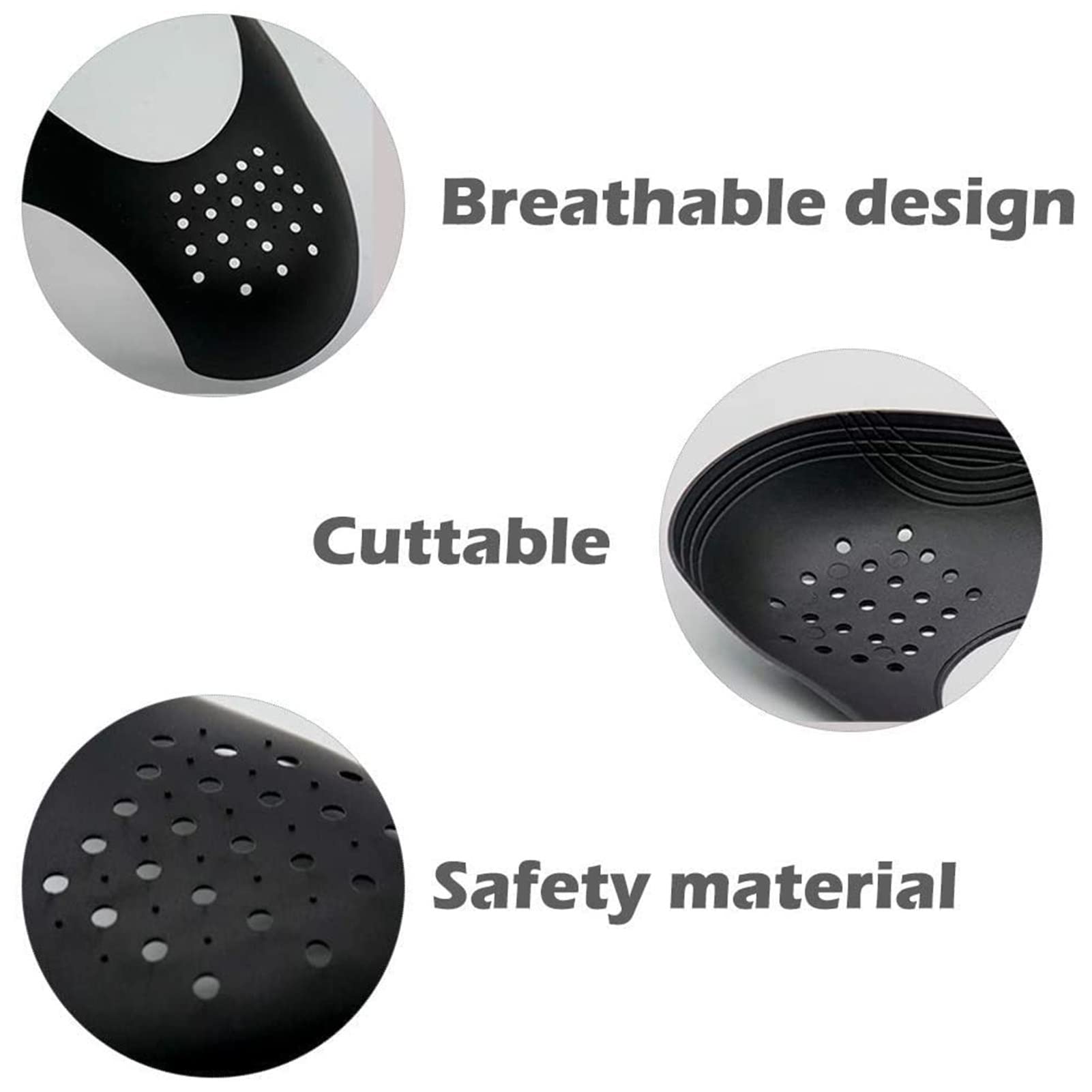 YAUNLEL crease protectors white pack front view prevent creases and preserve shape.