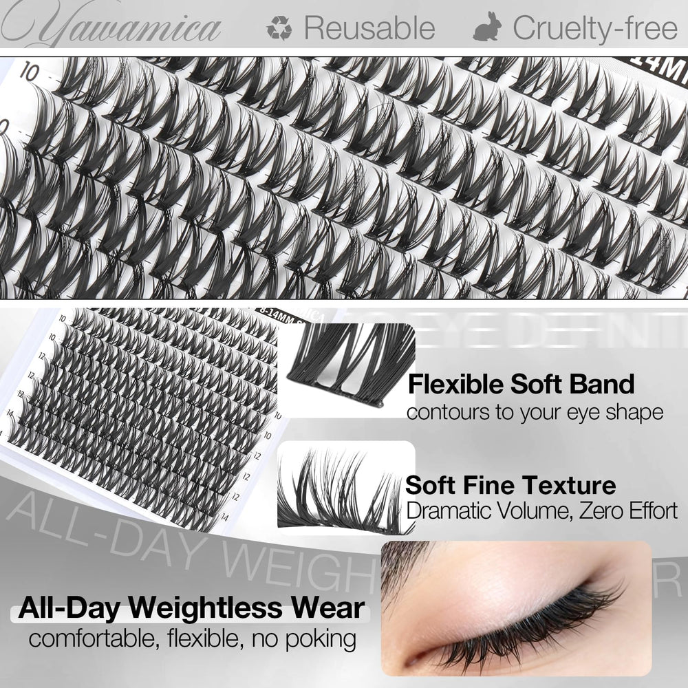 Yawamica high-quality synthetic fibers are reusable and cruelty-free