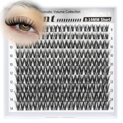 Yawamica Flaunt Lash Clusters 8-14mm wispy volume for everyday glam
