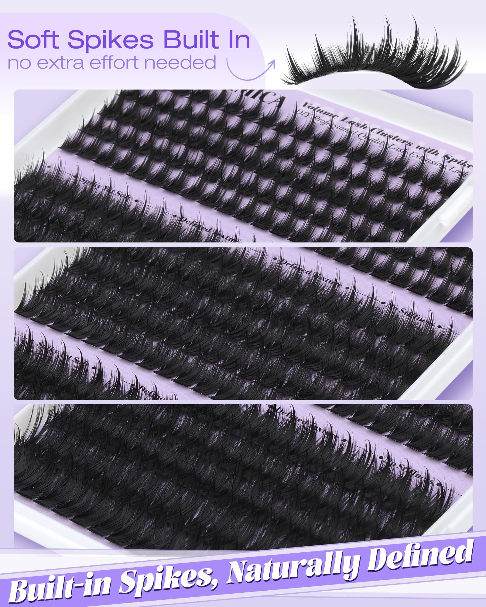 Yawamica quick-dry bond & seal for fast, mess-free lash setting and lasting wear.