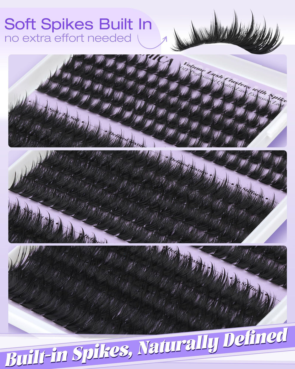 Yawamica quick-dry bond & seal for fast, mess-free lash setting and lasting wear.