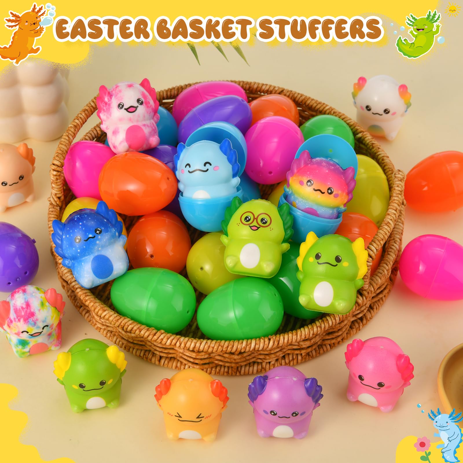 YBSOP Axolotl Easter basket stuffer for classrooms.