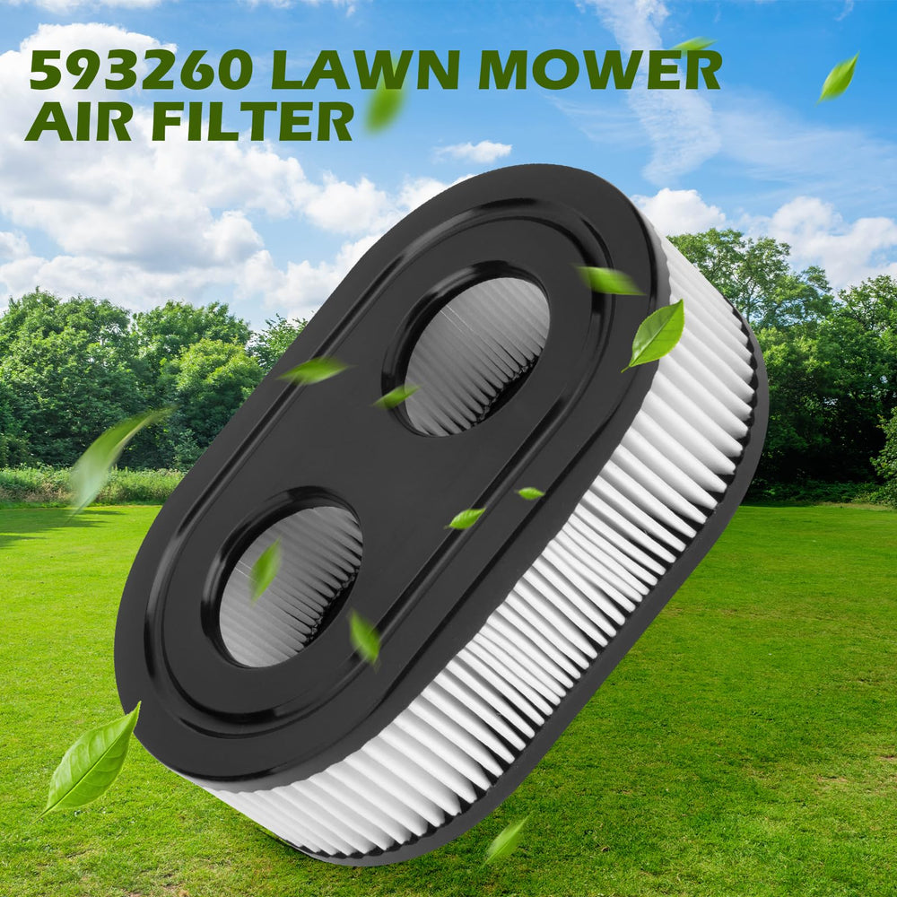 YCAIGKG 593260 in-use filter installed during mowing session.