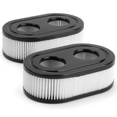 YCAIGKG 593260 air filter packaging shows two-pack for quick, simple replacement.