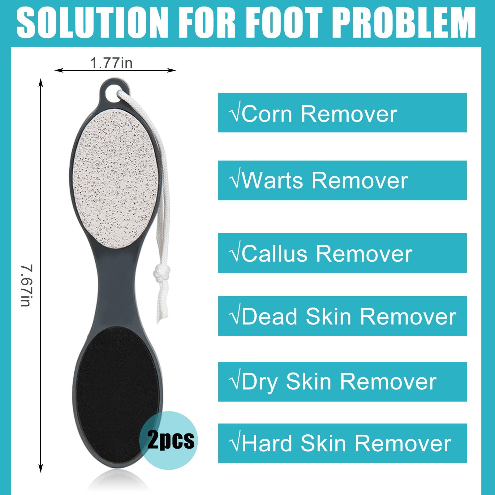 Yclin Foot Scrubber Brush massage promotes circulation during shower foot care.