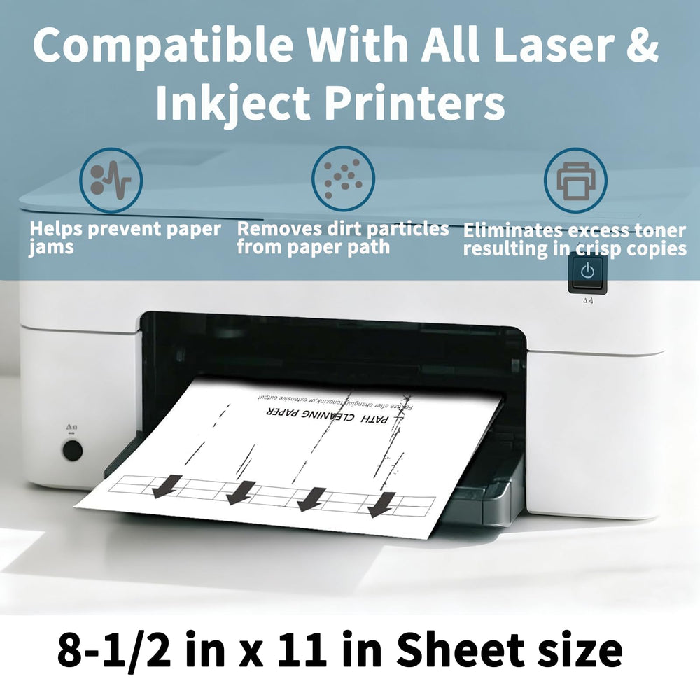 YCMobilya cleaning sheets deliver clearer prints after regular cleaning cycles.