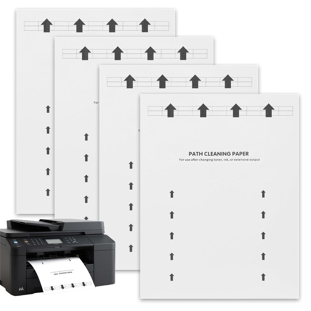 YCMobilya printer cleaning sheets 15-pack box for easy maintenance and clearer output.
