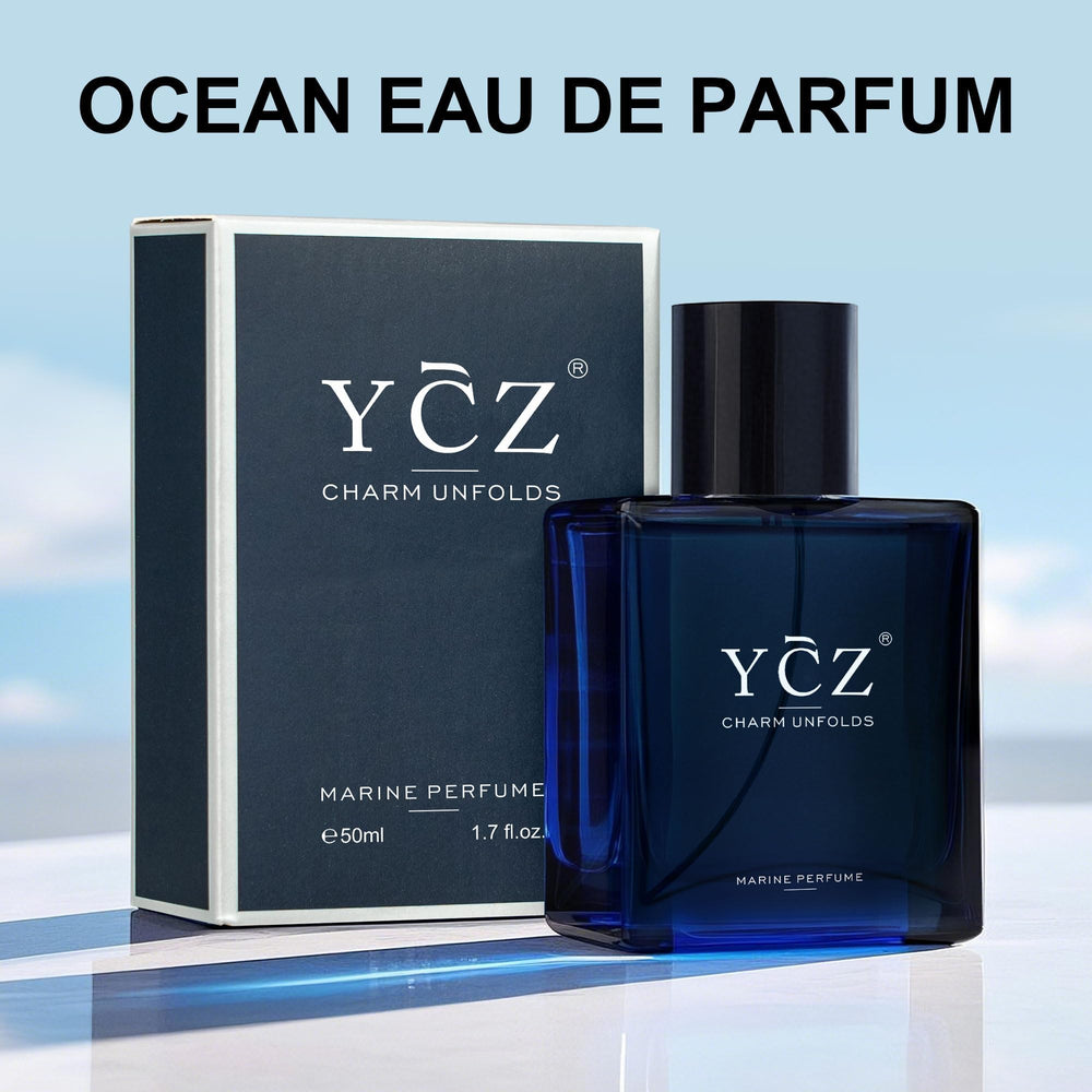 Ycz Charm Unfolds marine bottle with navy gloss ideal for travel