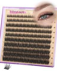 YDAGKH short lash clusters 8mm natural look for everyday wear