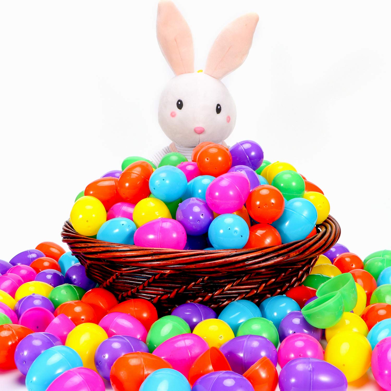 YEAHBEER 2.36-inch eggs ideal for hunts and decorative displays.
