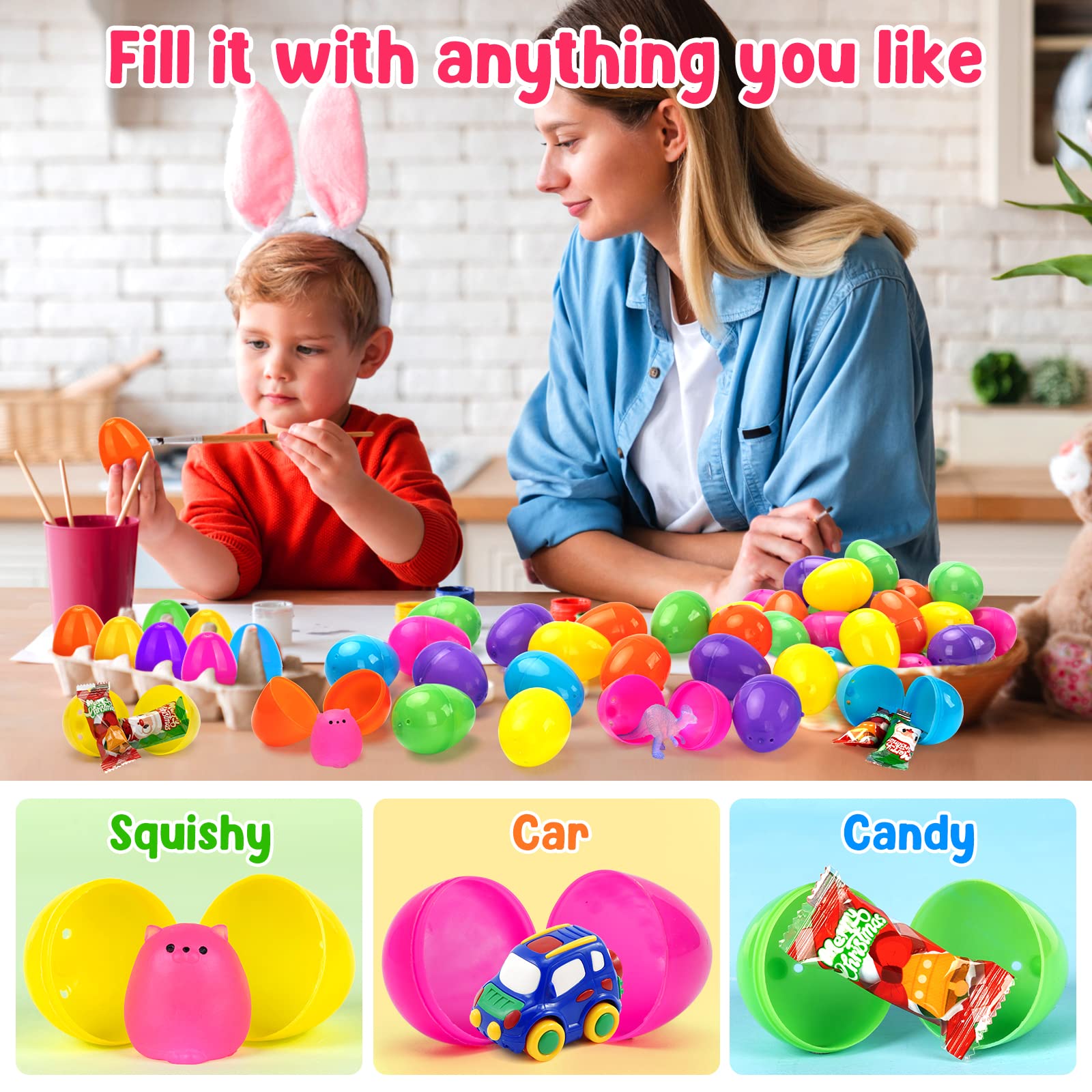 YEAHBEER festive eggs suitable for Easter crafts and table decorating.