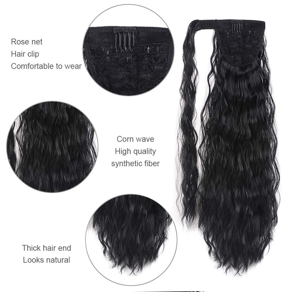 YEAME five comb clips securely grip the ponytail