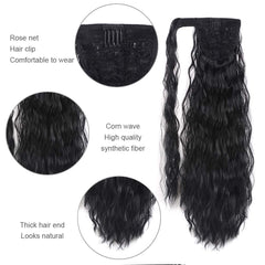 YEAME five comb clips securely grip the ponytail