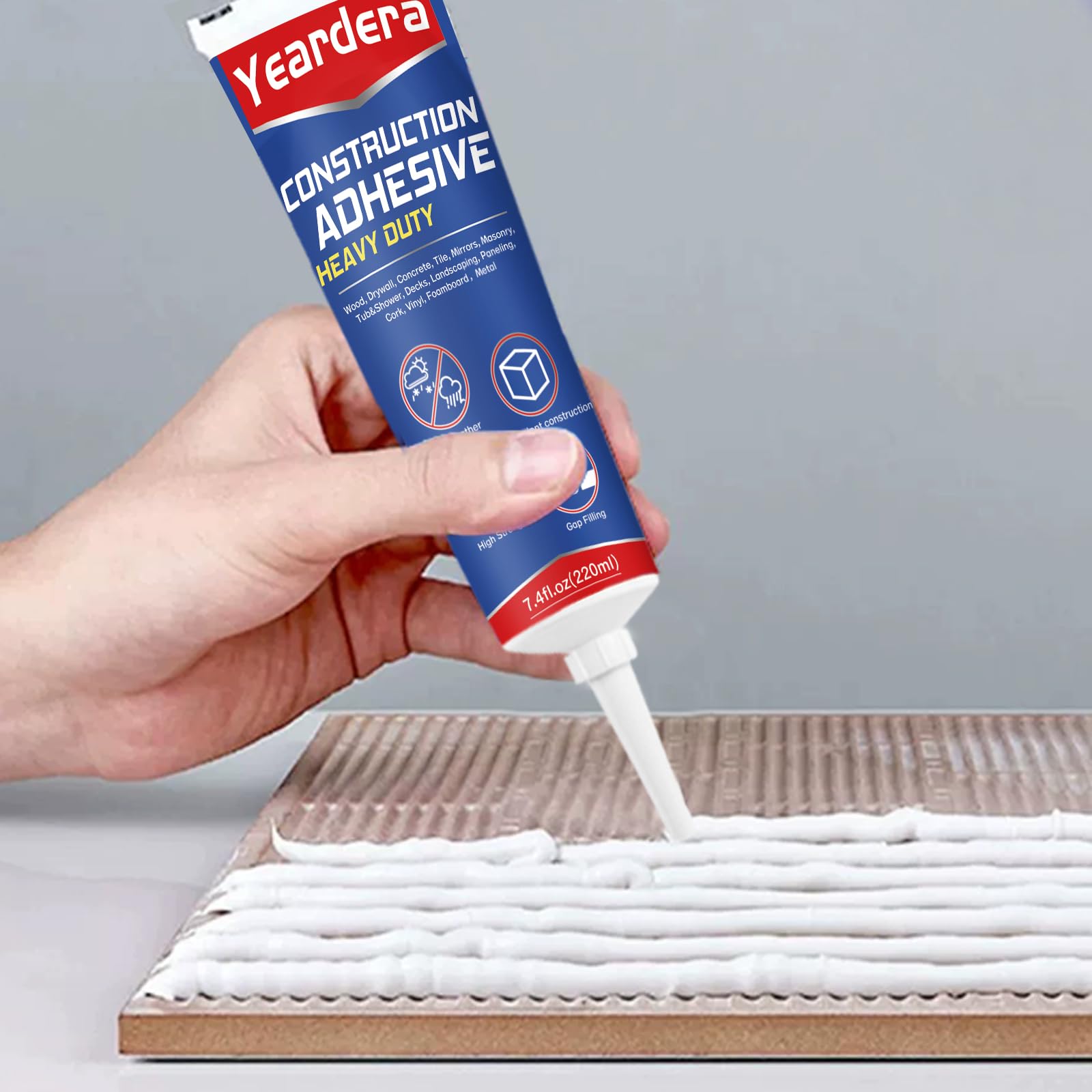 Yeardera low odor formula indicating safer indoor use