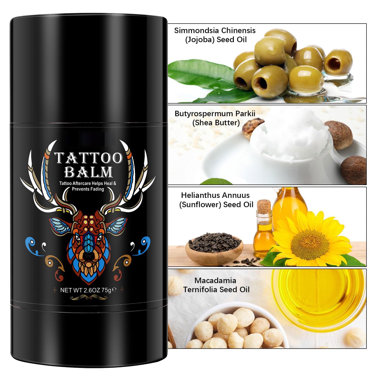 Yecuce tattoo balm absorbs quickly, leaving a lightweight feel.