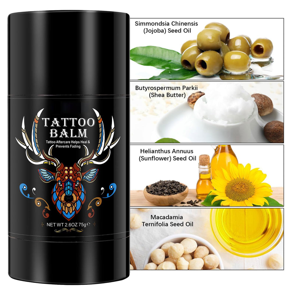 Yecuce tattoo balm absorbs quickly, leaving a lightweight feel.