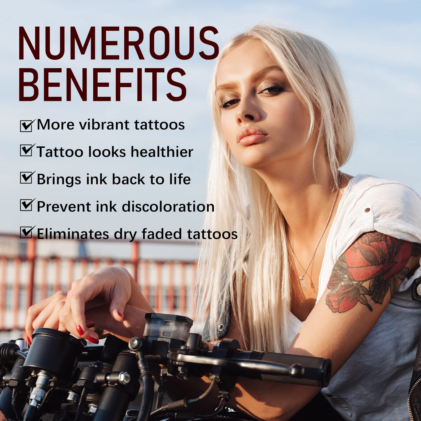Yecuce colors appear brighter on older tattoos after balm use