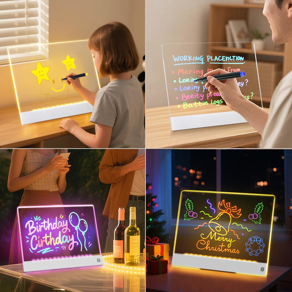 Yecuip large 13.7 by 10-inch drawing surface for detailed art.