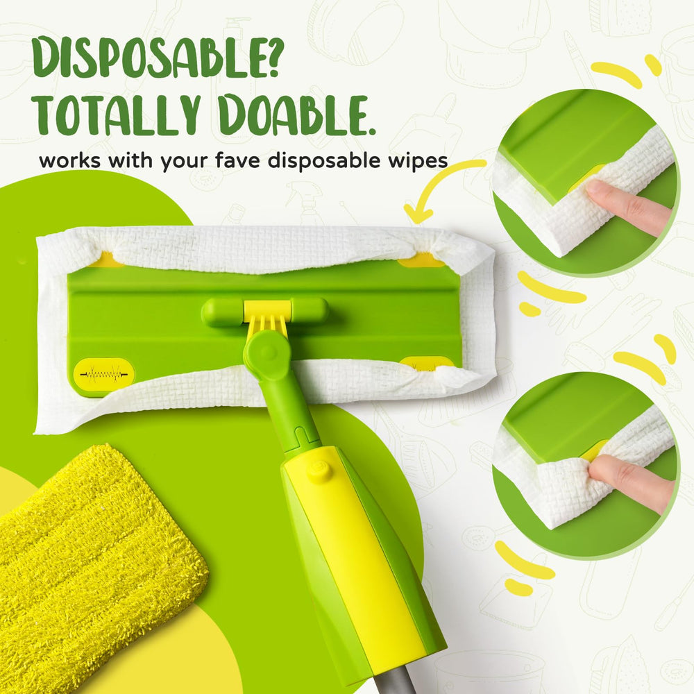 Yeeammk small-size cleaning set is lightweight yet sturdy for daily use