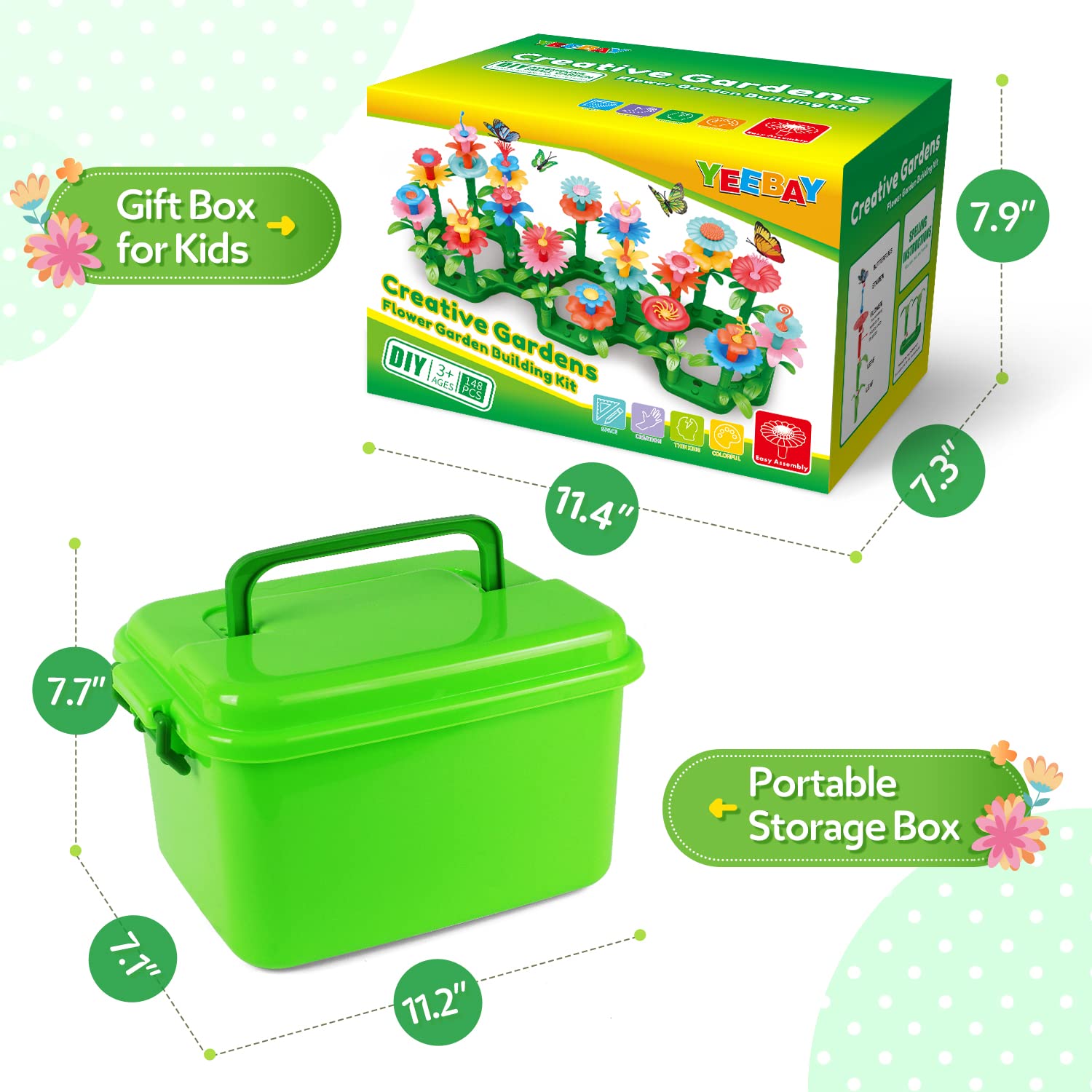 YEEBAY butterfly accents add charm to garden scenes and stories