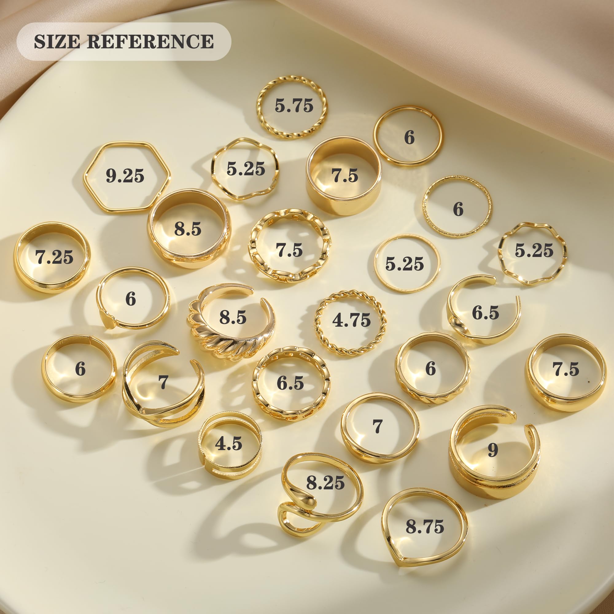 Chic display of YEEZII ring designs for mixed-style outfits