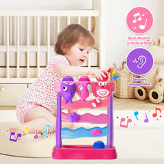YEGEER colorful balls set supports counting and color matching during feeding play.