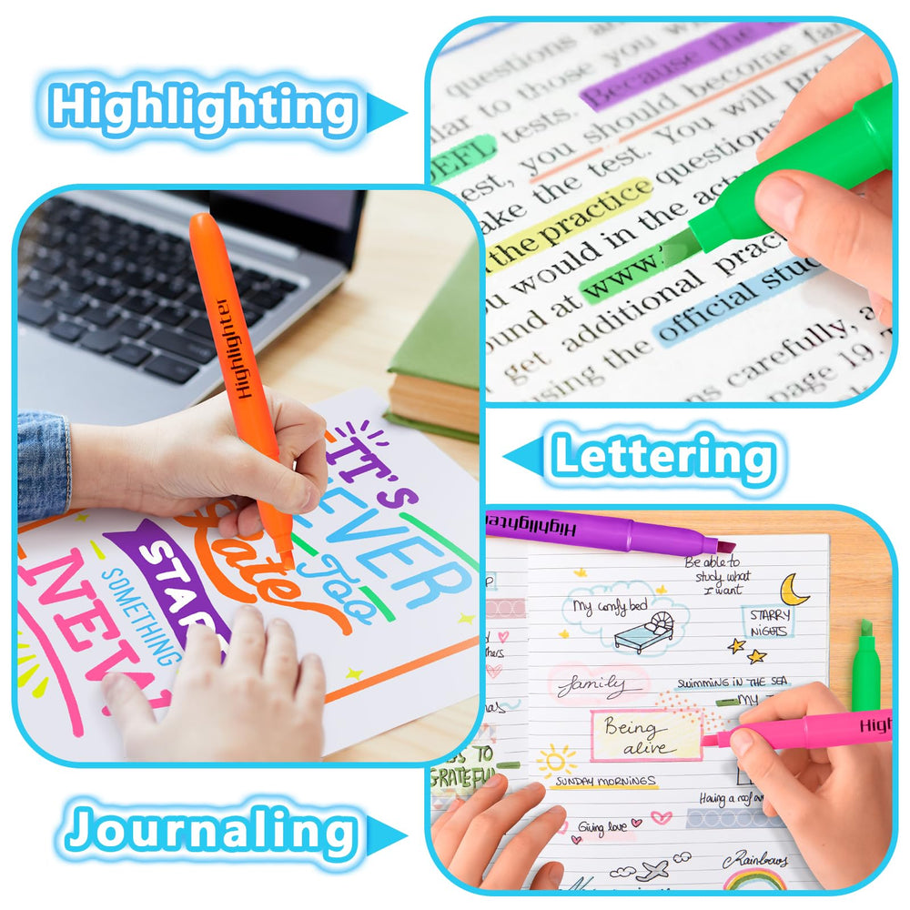 Long-lasting YEGEER ink offers smooth color without bleed on common papers.