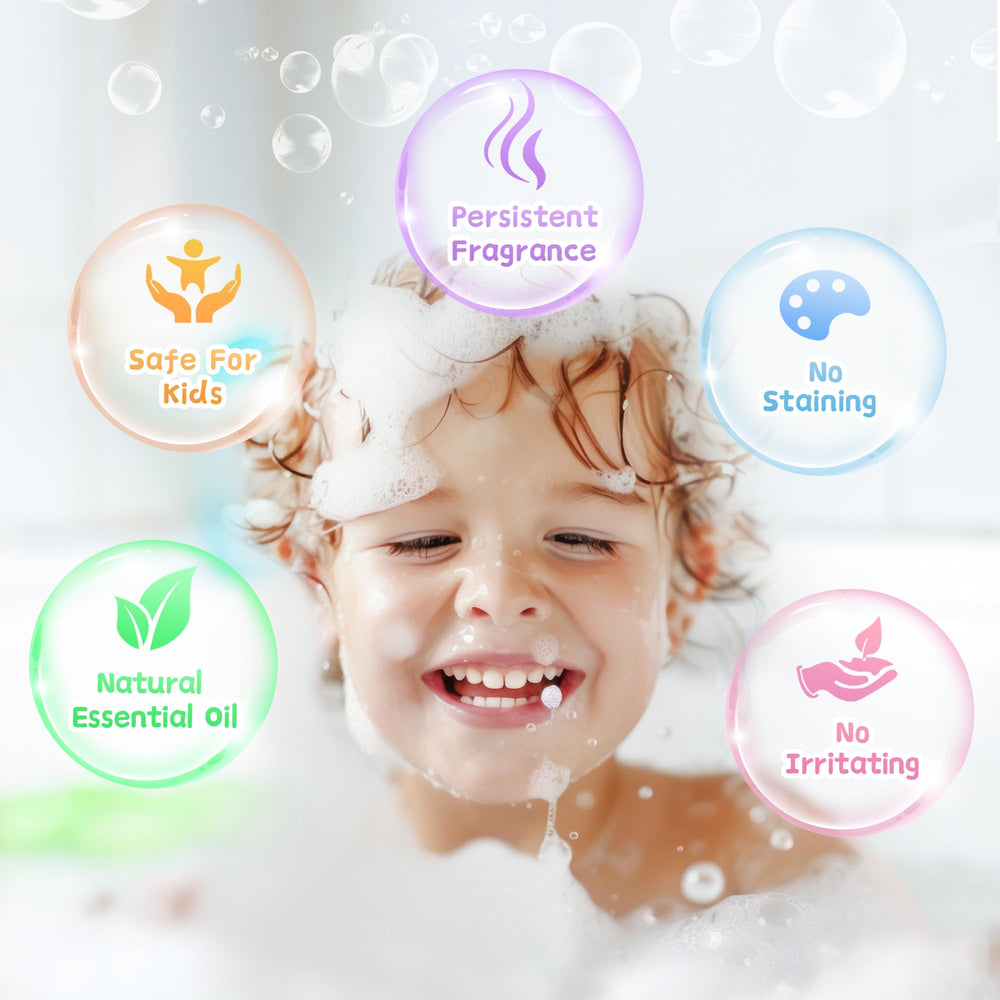 Yekery eight scents variety allows customizing scent mood each bath.