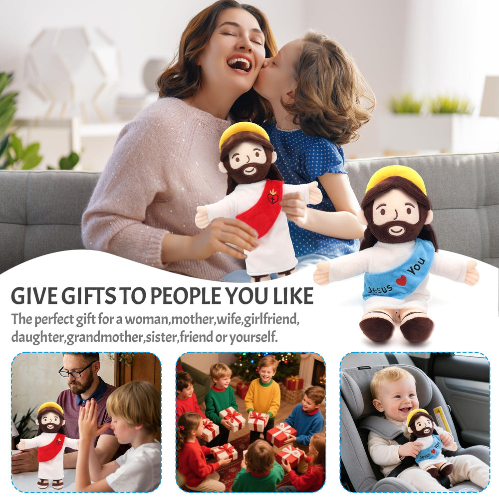 Yelakey Jesus Plush makes a meaningful Christmas or Easter gift