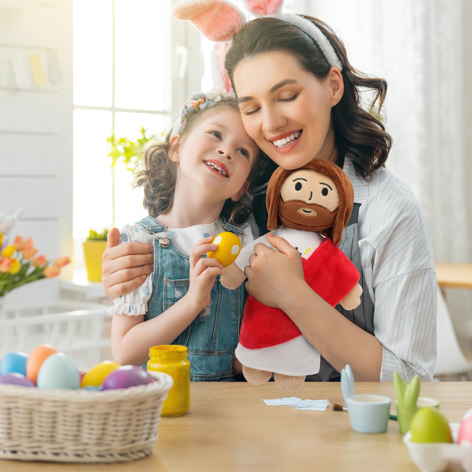 Yelakey Jesus plush makes a thoughtful baptismal gift for children.