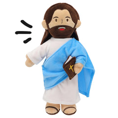 Yelakey Jesus Plush full view for cozy bedtime moments.