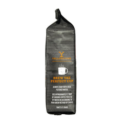 Yellowstone Maple Bourbon beans close-up, highlighting quality roast and aroma.