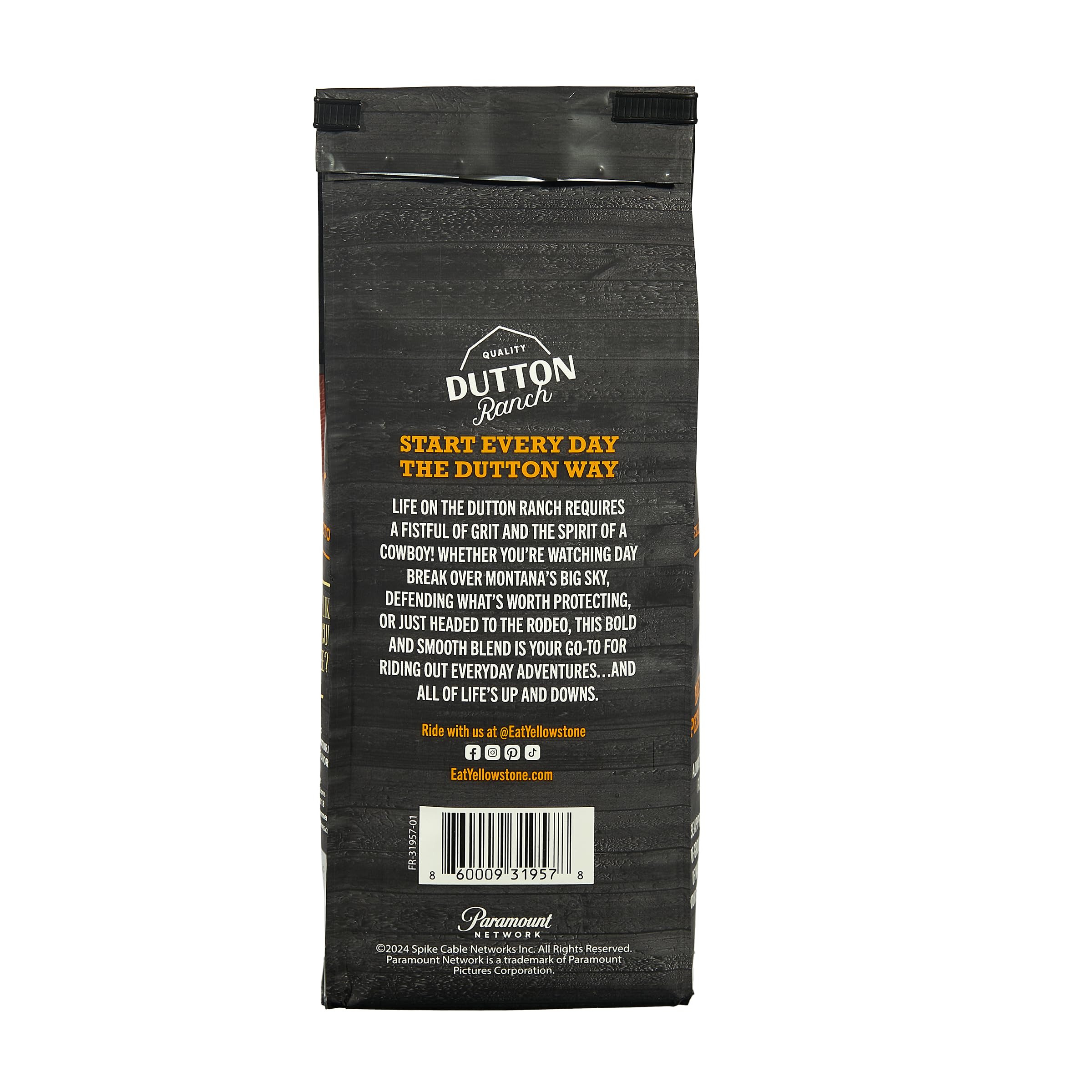 Ground Yellowstone Maple Bourbon coffee ready for pour-over or drip.